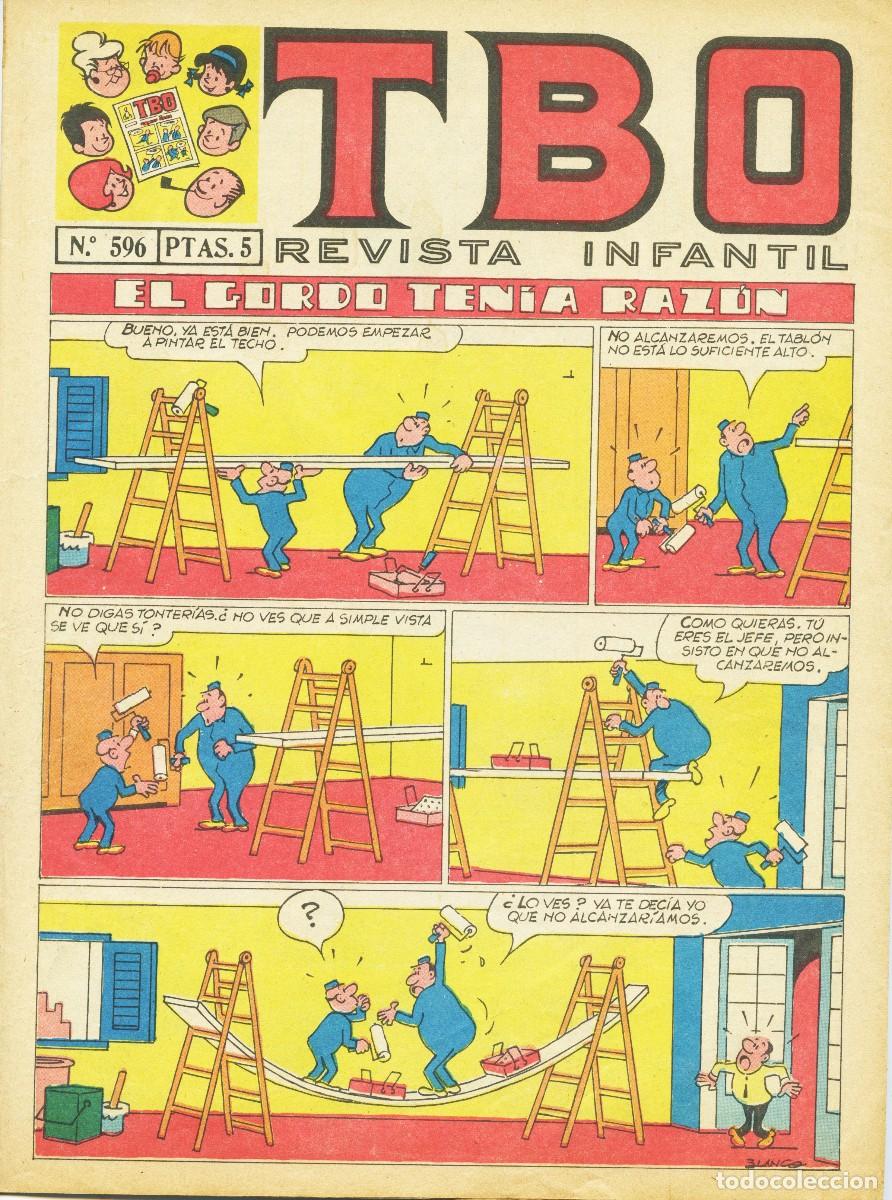 Tebeos: TBO N&ordm; 596 ORIGINAL - 1969 - Foto 1