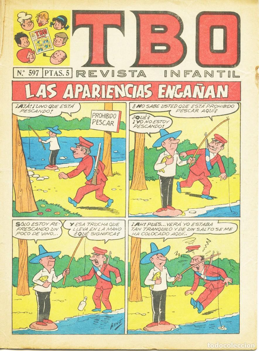Tebeos: TBO N&ordm; 597 ORIGINAL - 1969 - Foto 1