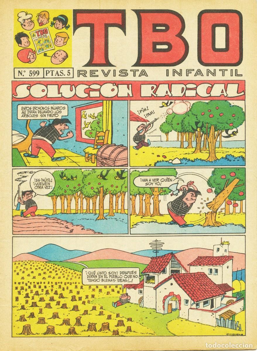 Tebeos: TBO N&ordm; 599 ORIGINAL - 1969 - Foto 1