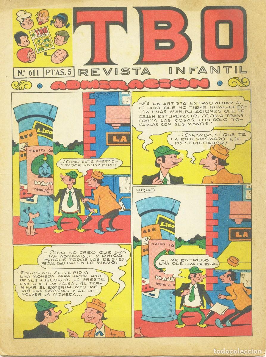 Tebeos: TBO N&ordm; 611 ORIGINAL - 1969 - Foto 1
