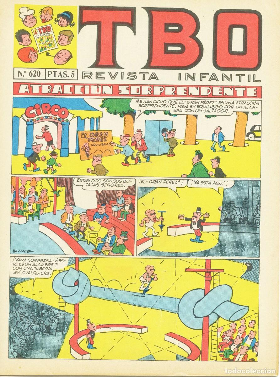 Tebeos: TBO N&ordm; 620 ORIGINAL - 1969 - Foto 1