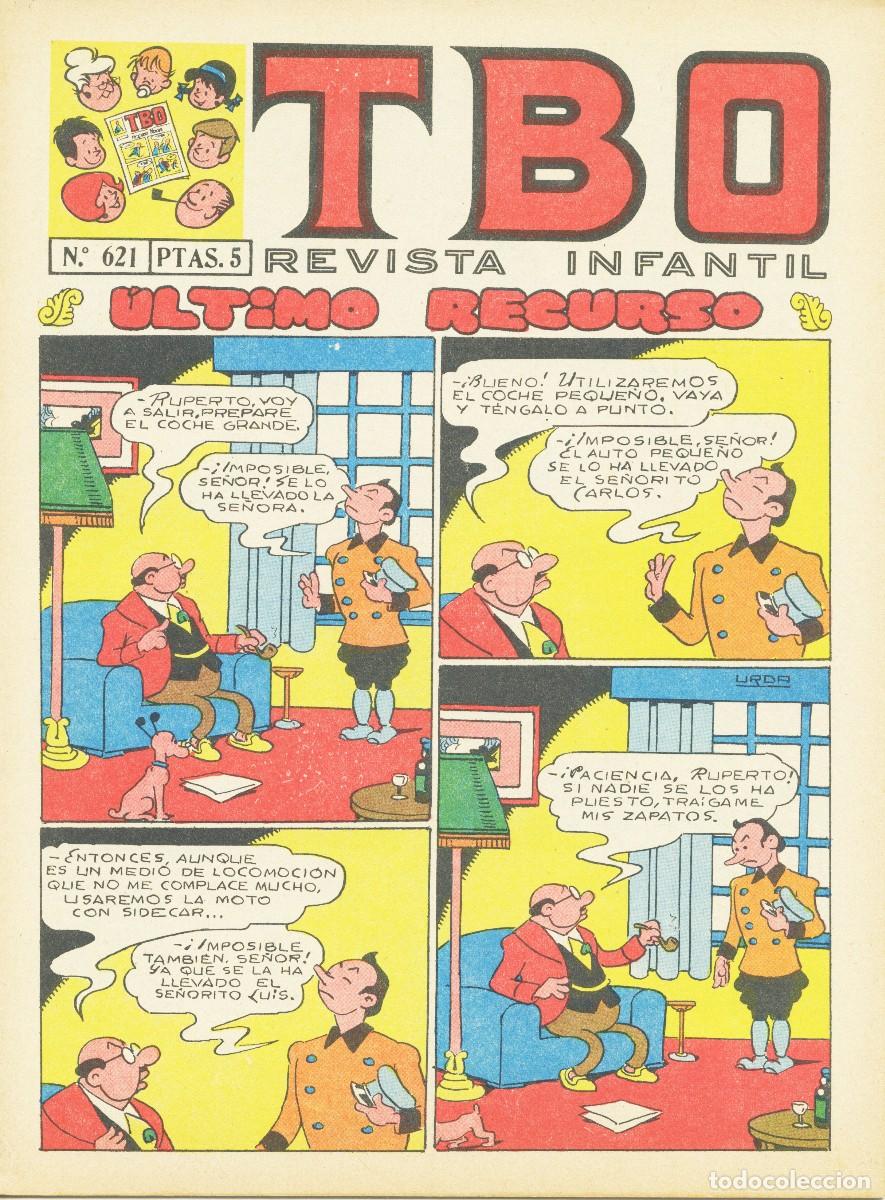 Tebeos: TBO N&ordm; 621 ORIGINAL - 1969 - Foto 1