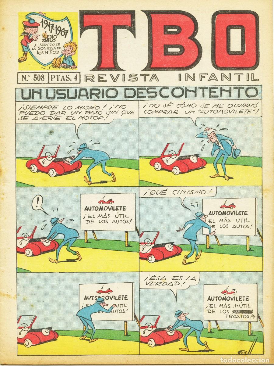 Tebeos: TBO N&ordm; 508 ORIGINAL - 1967 - Foto 1