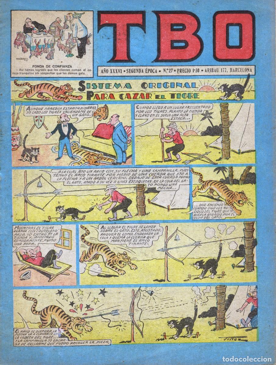 Tebeos: TBO N&ordm; 27 - ORIGINAL - 1952 - Foto 1