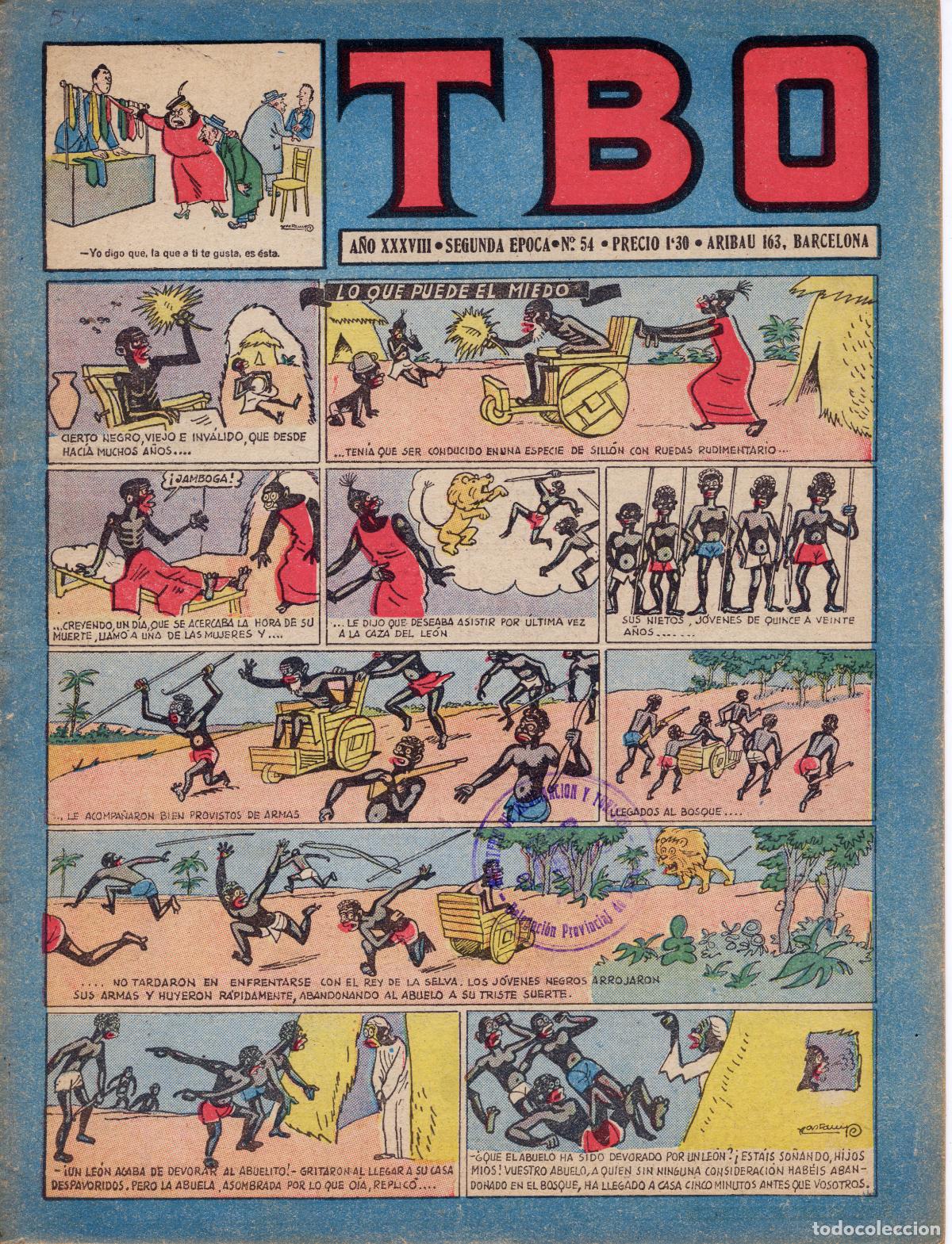 Tebeos: TBO N&ordm; 54 - ORIGINAL - 1954 - Foto 1
