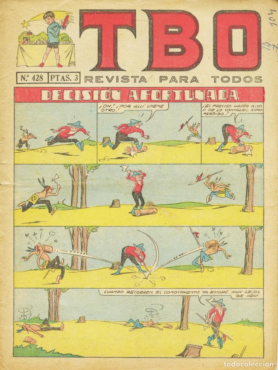 Tebeos: TBO N&ordm; 428 - ORIGINAL - Foto 1