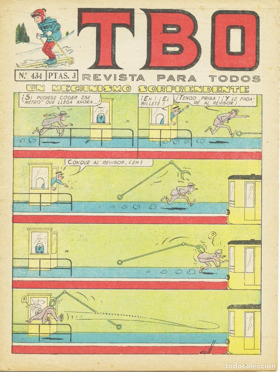 Tebeos: TBO N&ordm; 434 - ORIGINAL - Foto 1