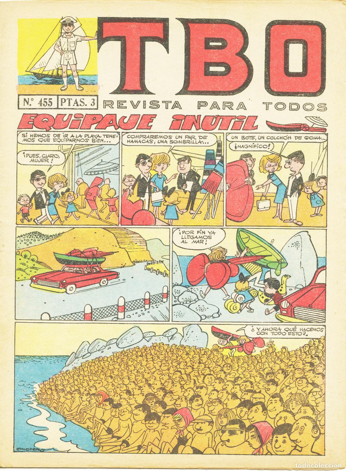 Tebeos: TBO N&ordm; 455 - ORIGINAL - Foto 1