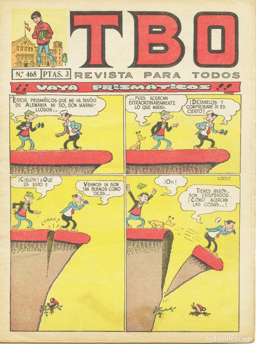 Tebeos: TBO N&ordm; 468 - ORIGINAL - Foto 1