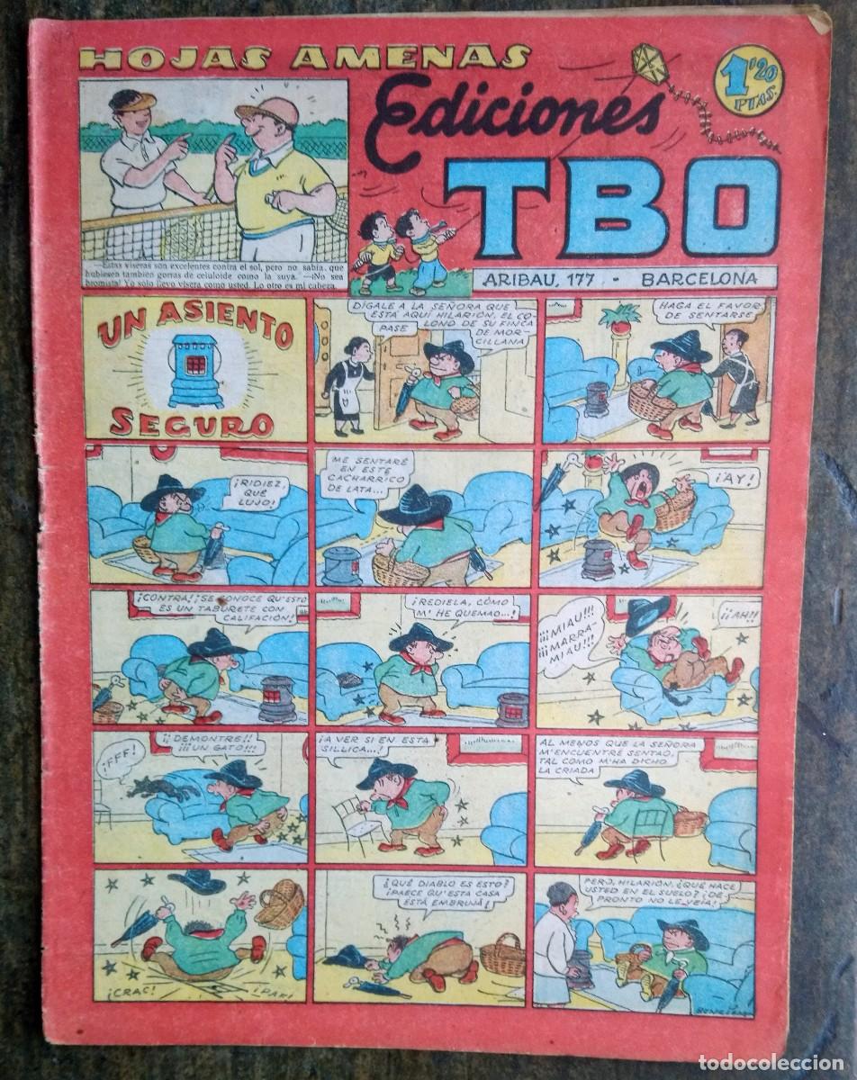 Tebeos: TBO SIN NUMERAR - UN ASIENTO SEGURO - Foto 1