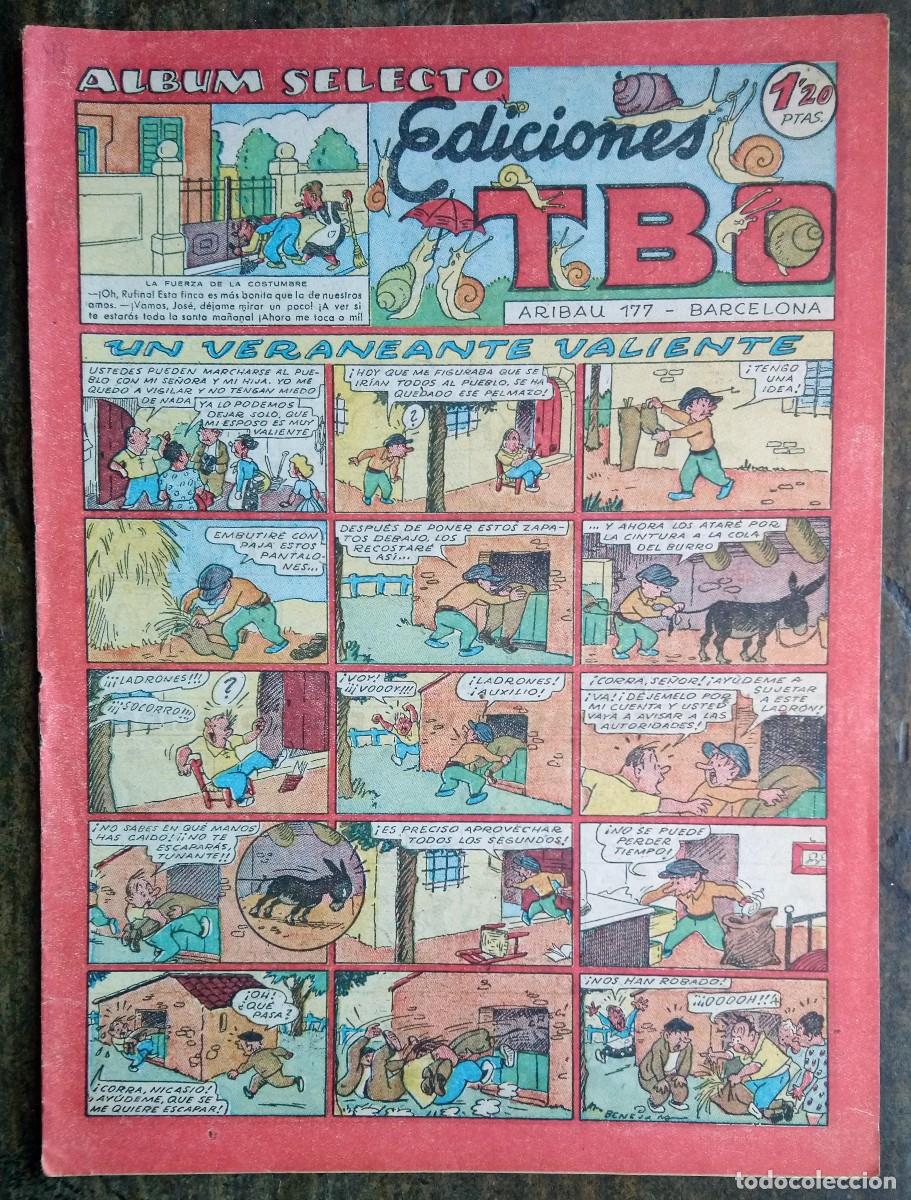 Tebeos: TBO SIN NUMERAR - UN VERANEANTE VALIENTE - Foto 1