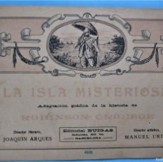 Tebeos: LA ISLA MISTERIOSA. COLECCIÓN GRÁFICA. URDA. EDITORIAL BUIGAS. BARCELONA, 1919'S.. Lote 394443004