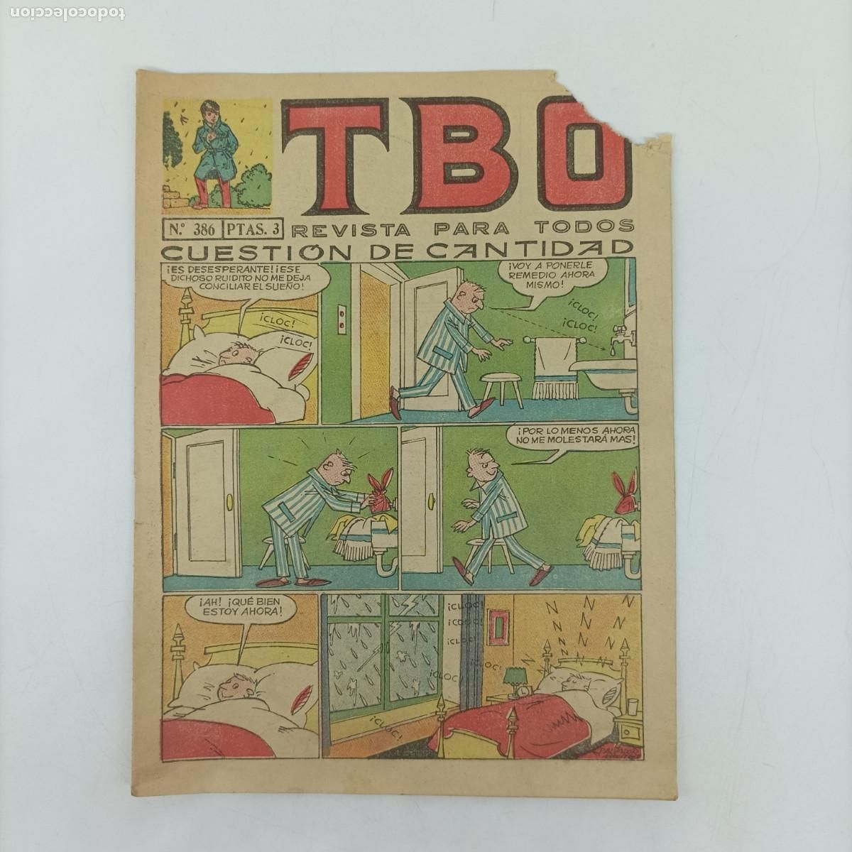 Tebeos: TBO N.386 ( ESQUINA ROTA) - Foto 1