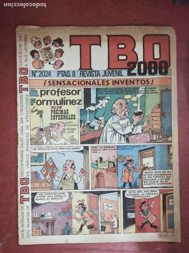 Tebeos: TBO 2000 N&ordm; 2024. BUIGAS 1 JUNIO 1973. - Foto 1