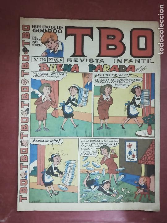 Tebeos: TBO N&ordm; 763 BUIGAS 9 JUNIO 1972. - Foto 1