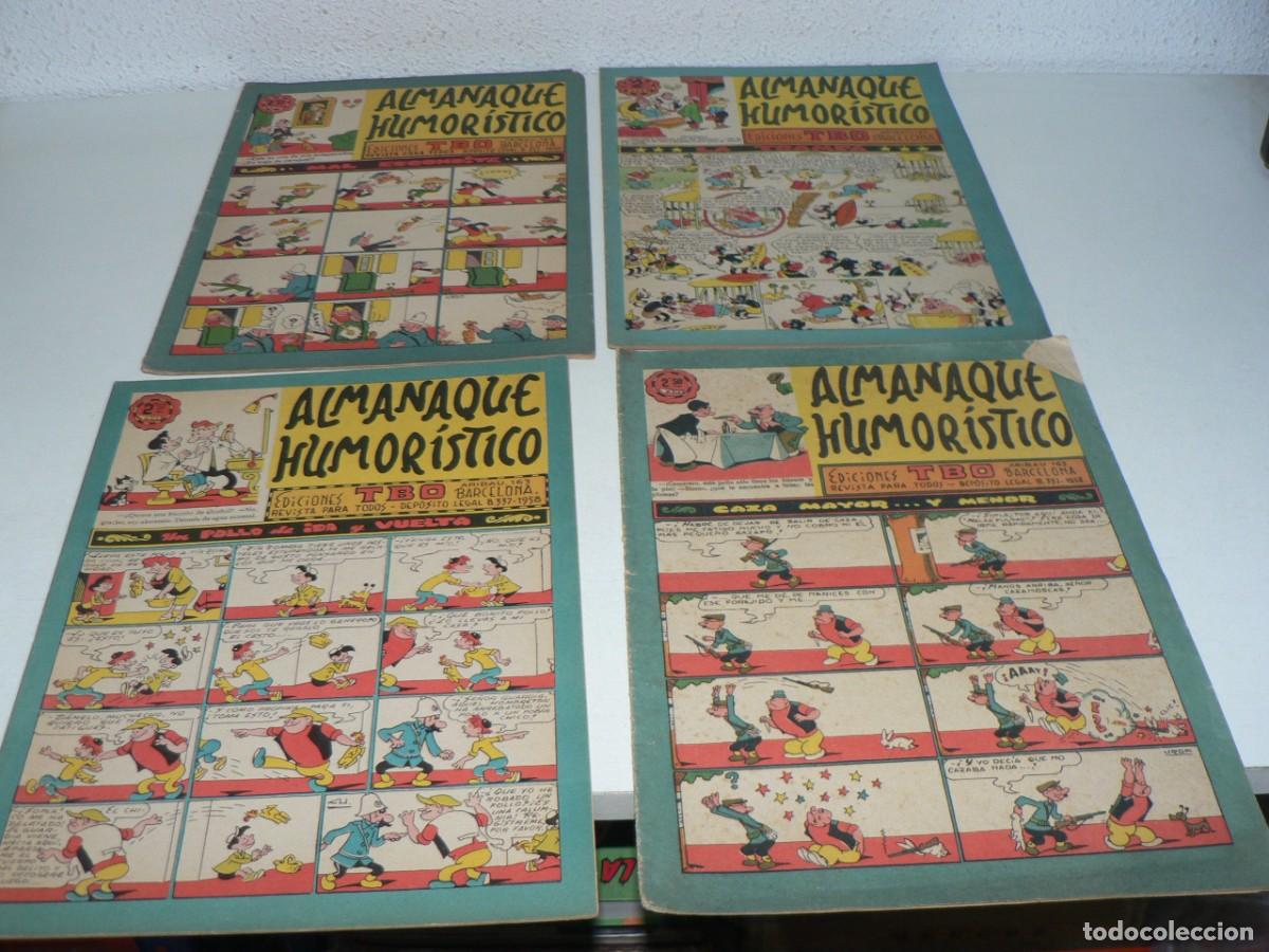 Tebeos: LOTE DE ALMANAQUES DEL HUMORISTICOS CON 13 EJEMPLARES - Foto 1