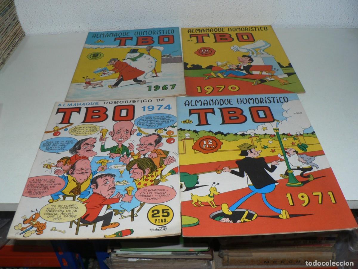 Tebeos: LOTE DE ALMANAQUES DEL HUMORISTICOS CON 13 EJEMPLARES - Foto 2