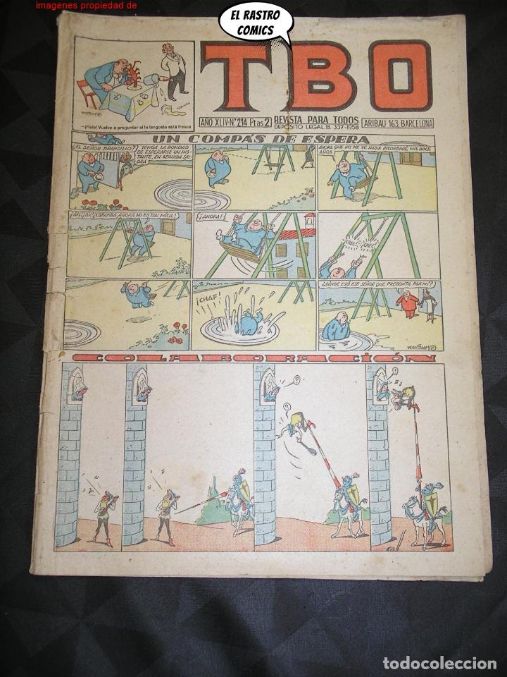 Tebeos: TBO n&ordm; 214, ed. Buigas, 6A - Foto 1
