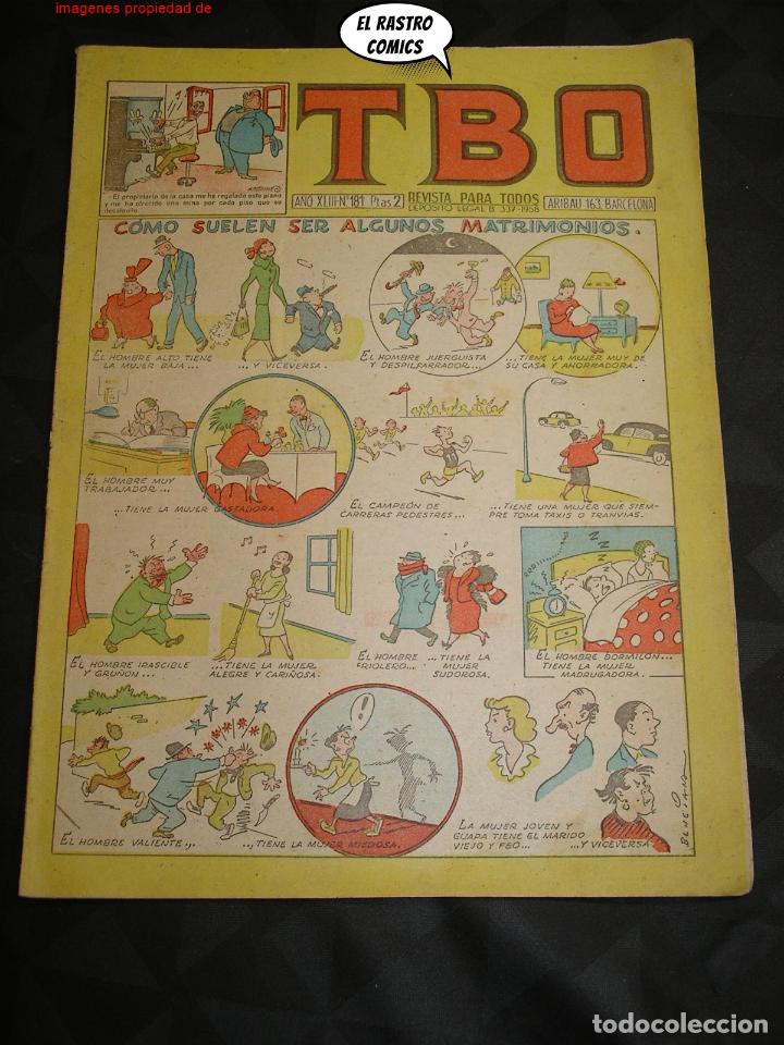 Tebeos: TBO n&ordm; 181, ed. Buigas, 6A - Foto 1