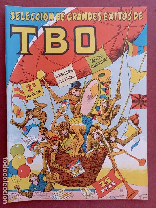 Tebeos: TBO SELECCI&Oacute;N DE GRANDES &Eacute;XITOS 2&ordm; ALBUM - Foto 1