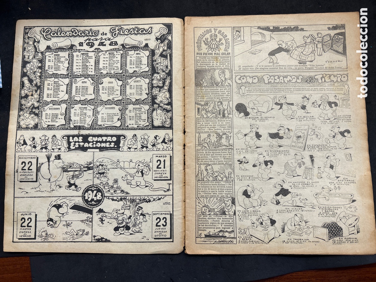 Tebeos: Almanaque TBO 1948 - Foto 2