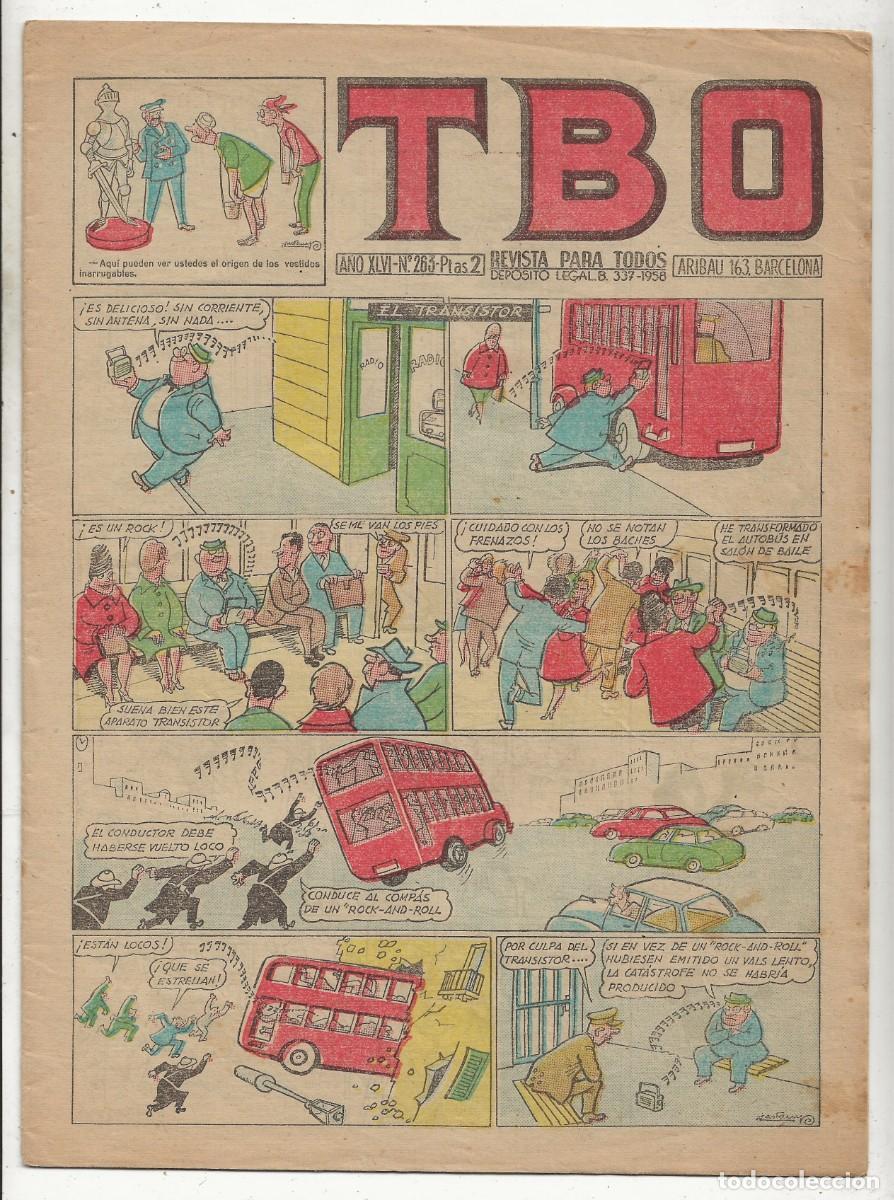 Tebeos: TBO N&ordm; 263 - EL TRANSISTOR - BUIGAS 1962 - Foto 1