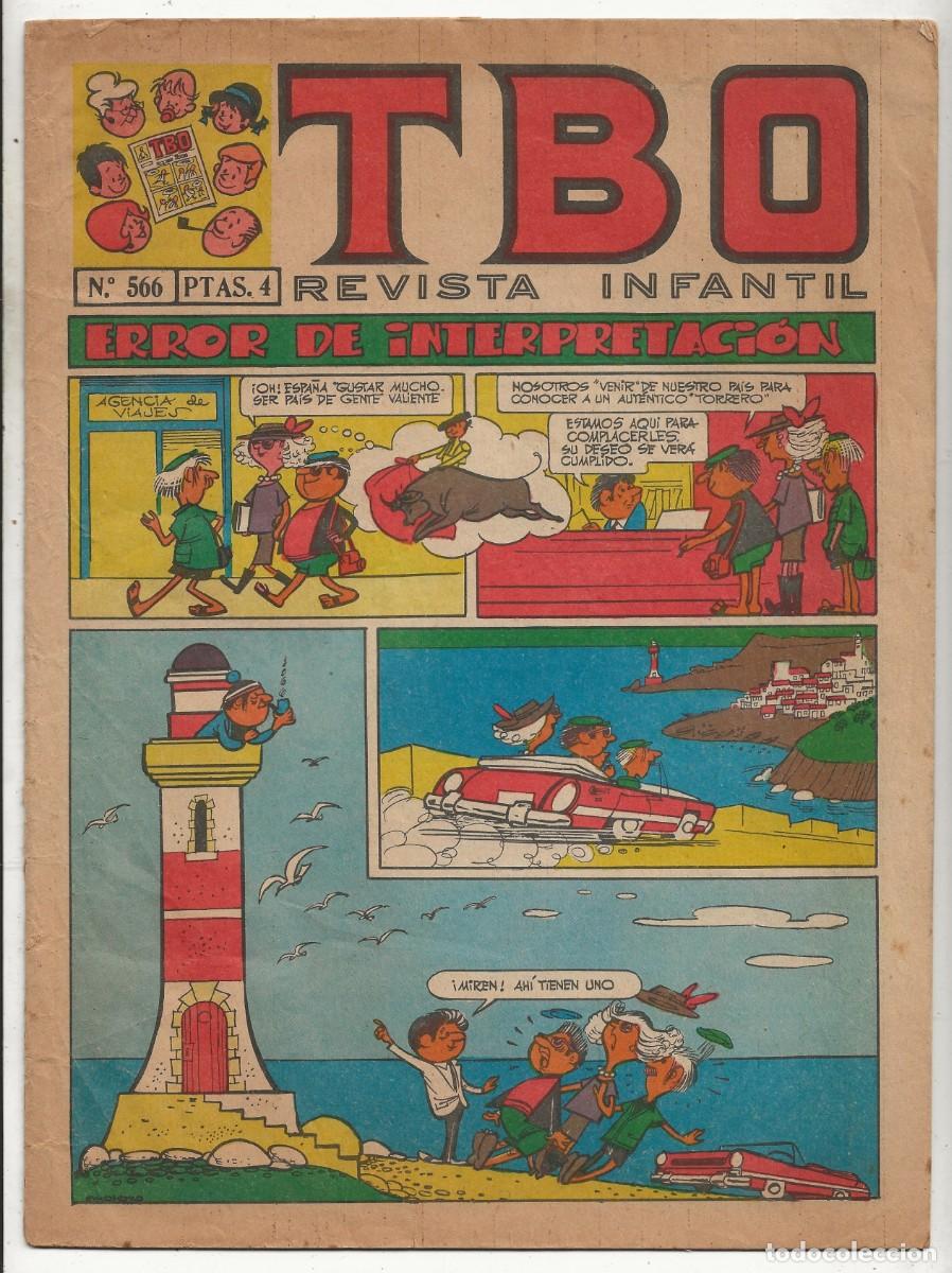 Tebeos: TBO N&ordm; 566 - ERROR DE INTERPRETACI&Oacute;N - BUIGAS 1968 - Foto 1