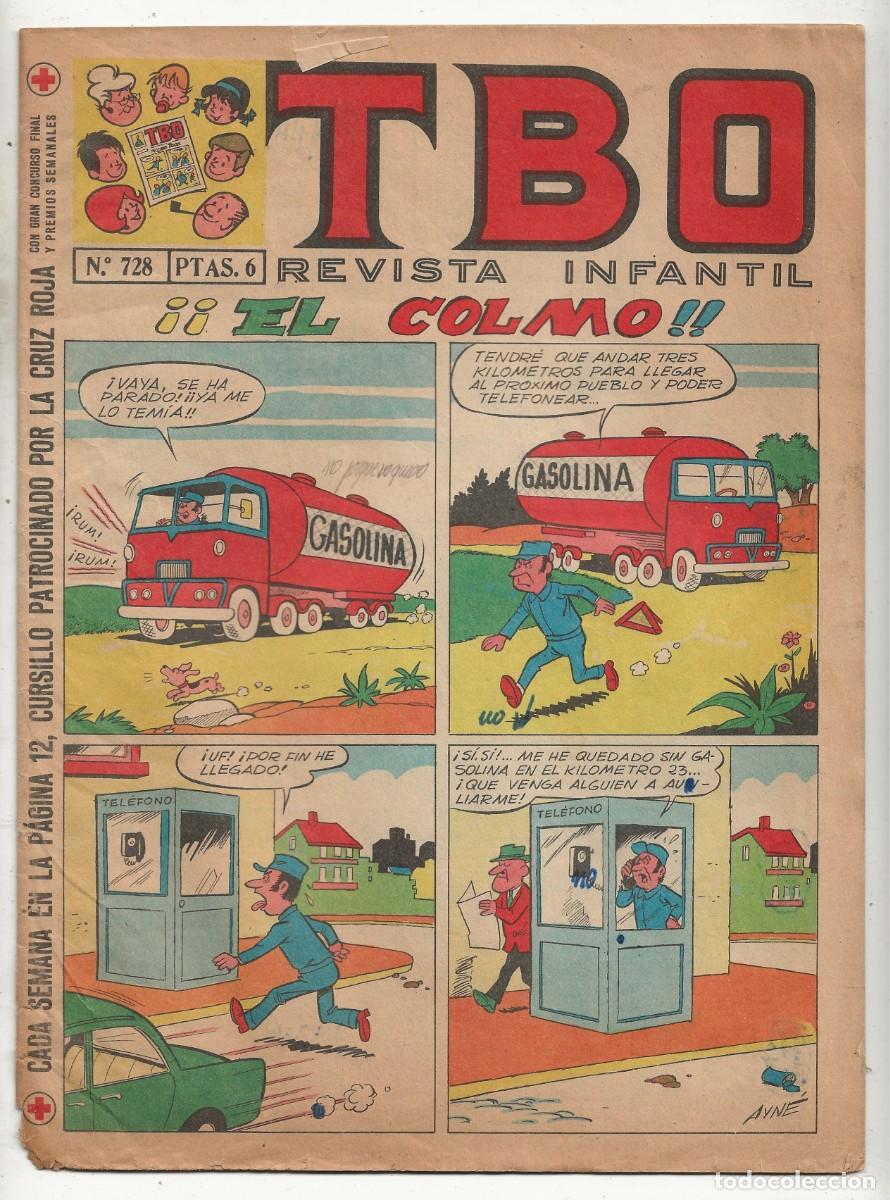 Tebeos: TBO N&ordm; 728 - &iexcl;&iexcl; EL COLMO !! - BUIGAS 1971 - Foto 1