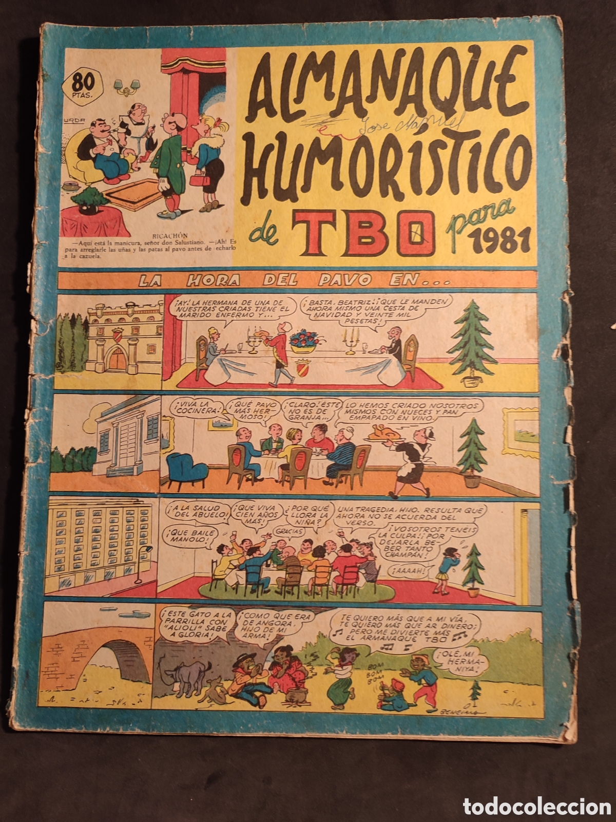 Tebeos: Almanaque humor&iacute;stico 1981 - Foto 1