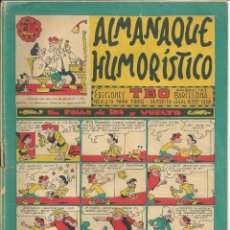 Tebeos: COMIC ALMANAQUE HUMORISTICO TBO DE 1963