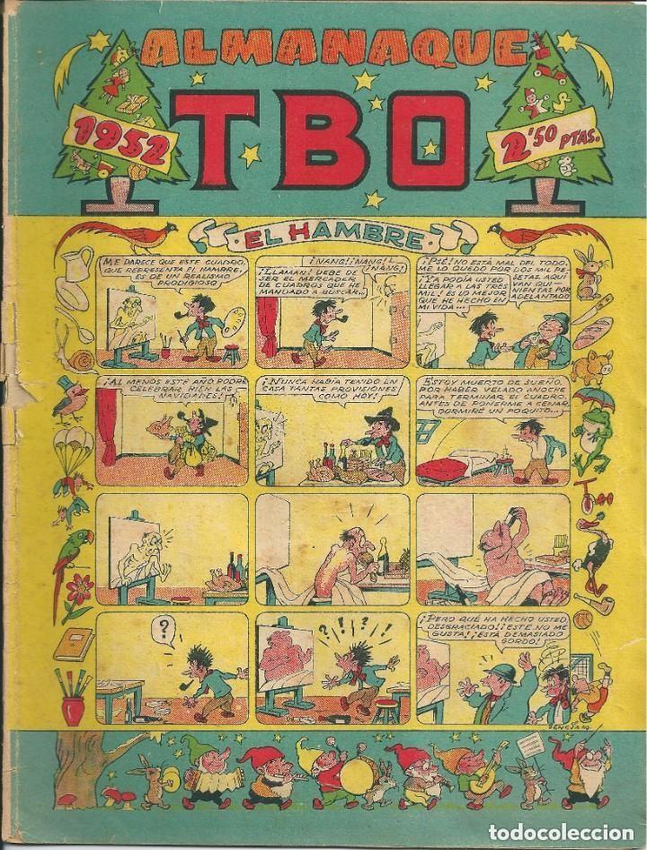 Tebeos: COMIC ALMANAQUE TBO DE 1952 - Foto 1