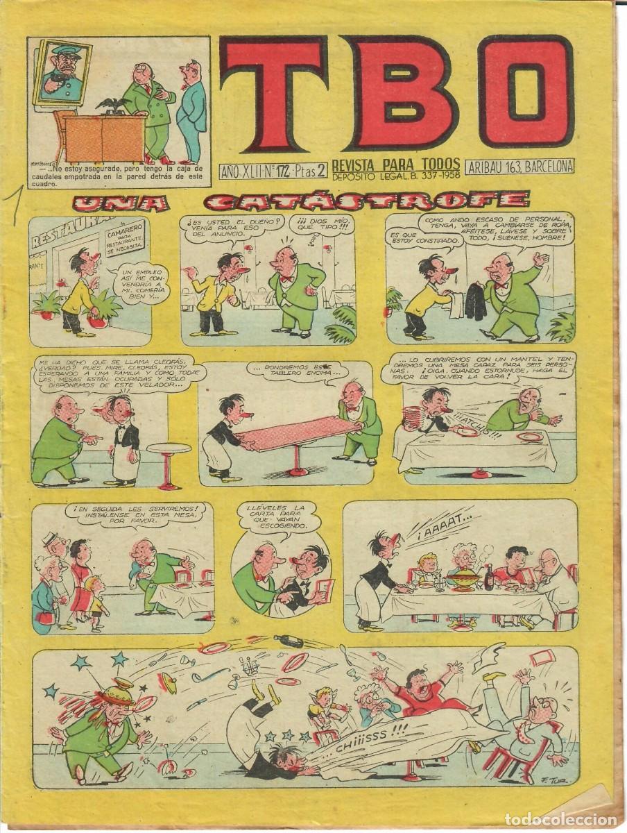 Tebeos: TBO - A&Ntilde;O XLII - NUMERO 172 - Foto 1