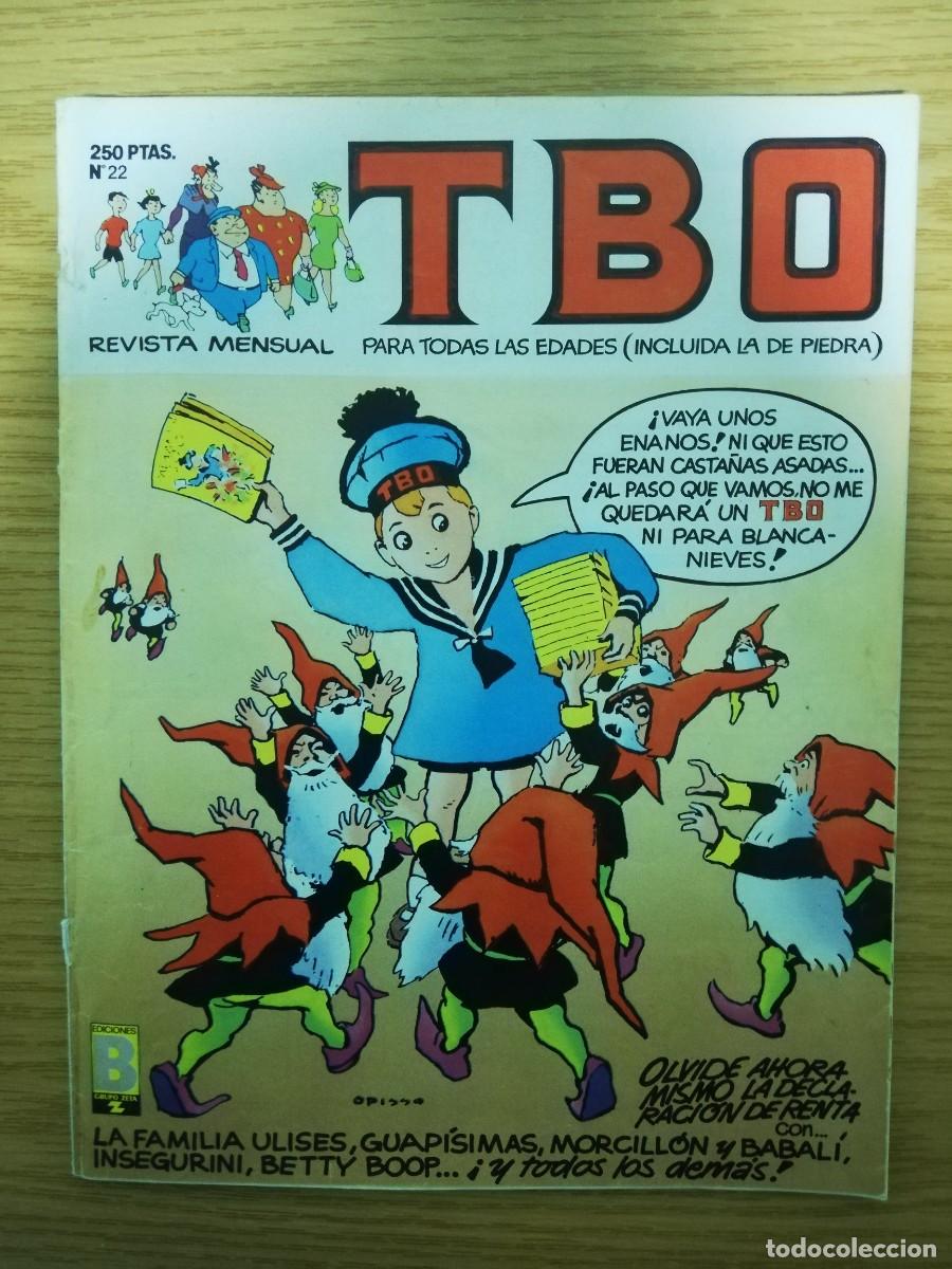 Tebeos: TBO n&ordm; 22 con versi&oacute;n TBO antiguo en su interior - Foto 1
