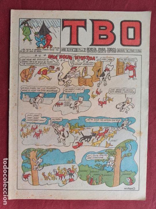 Tebeos: TBO - N&ordm; 208 - BUIGAS . - Foto 1