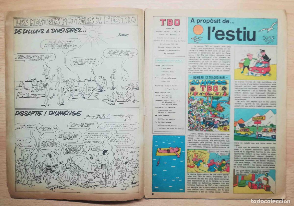 Tebeos: Extra destiu en catal&agrave; - TBO 1976 - Foto 2