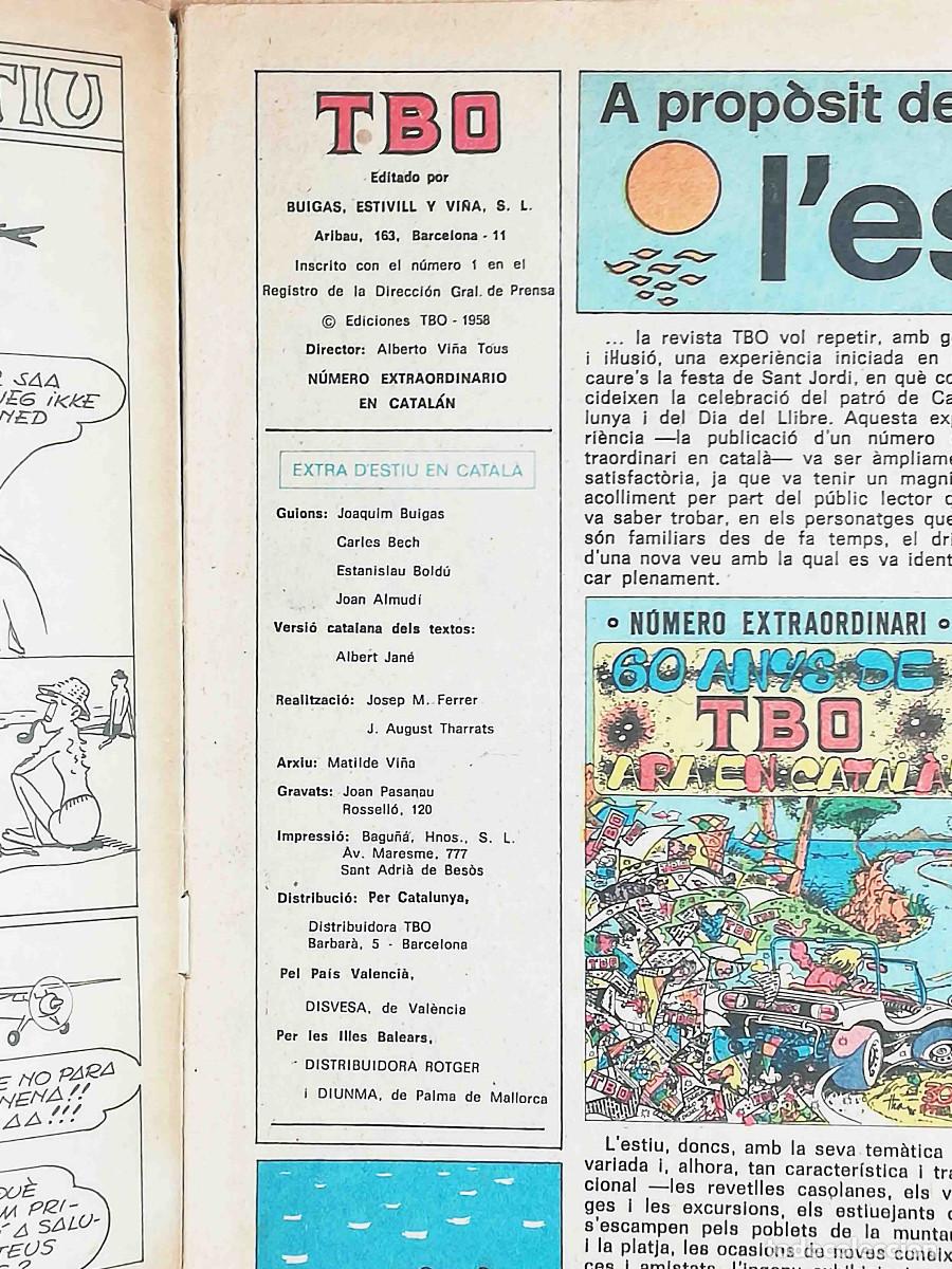 Tebeos: Extra destiu en catal&agrave; - TBO 1976 - Foto 3