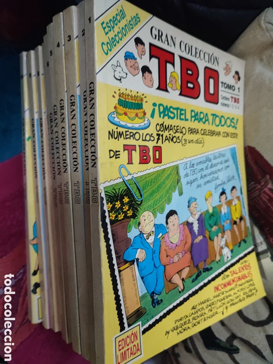 Tebeos: GRAN COLECCI&Oacute;N TBO 10 TOMOS - Foto 2