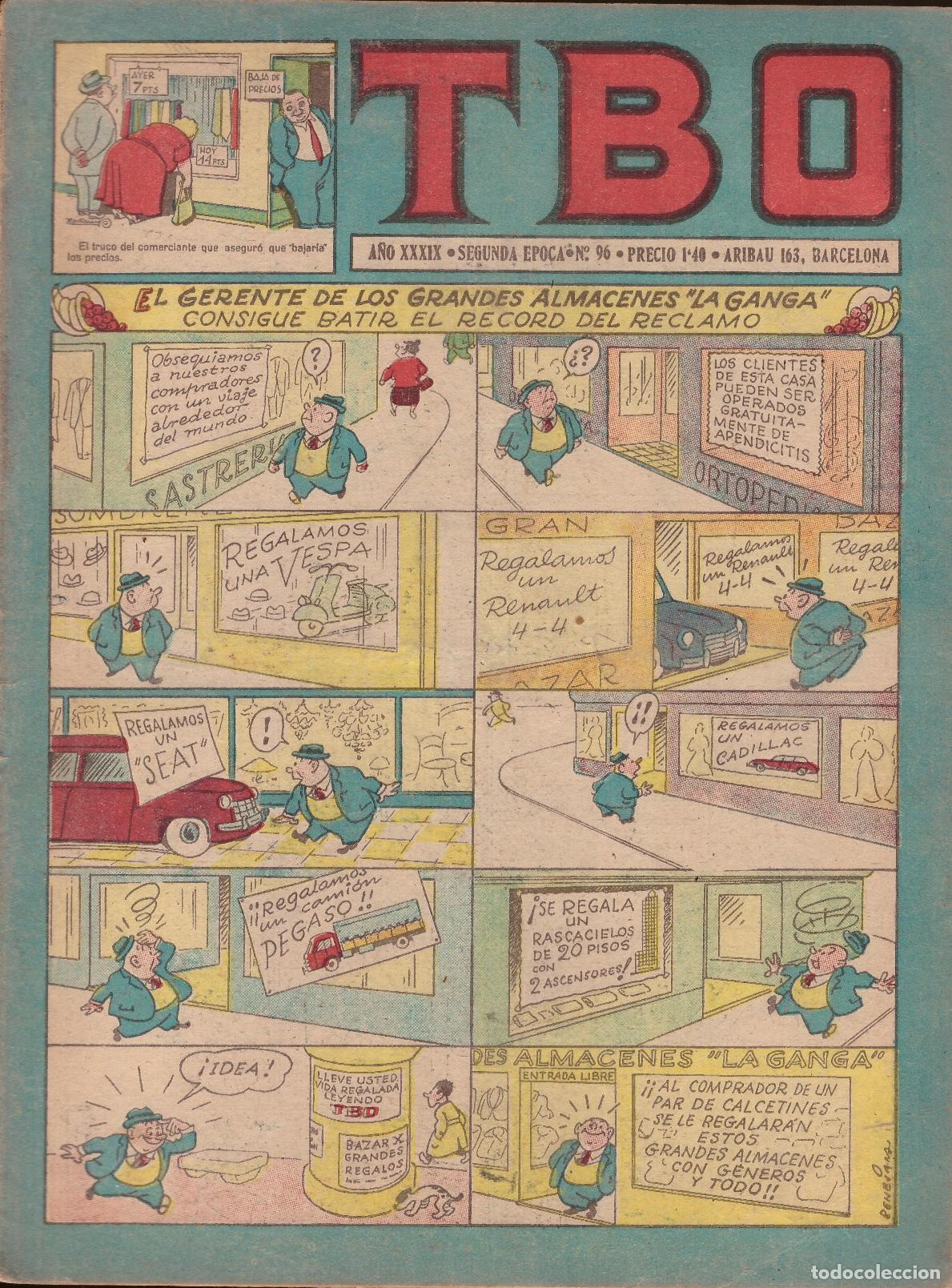 Tebeos: Comic TBO, n&ordm; 96 - Buigas - Foto 1