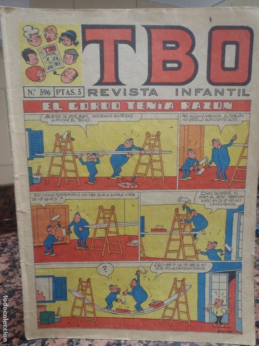 Tebeos: TBO - N&ordm; 596 - BUIGAS 1969 - Foto 1