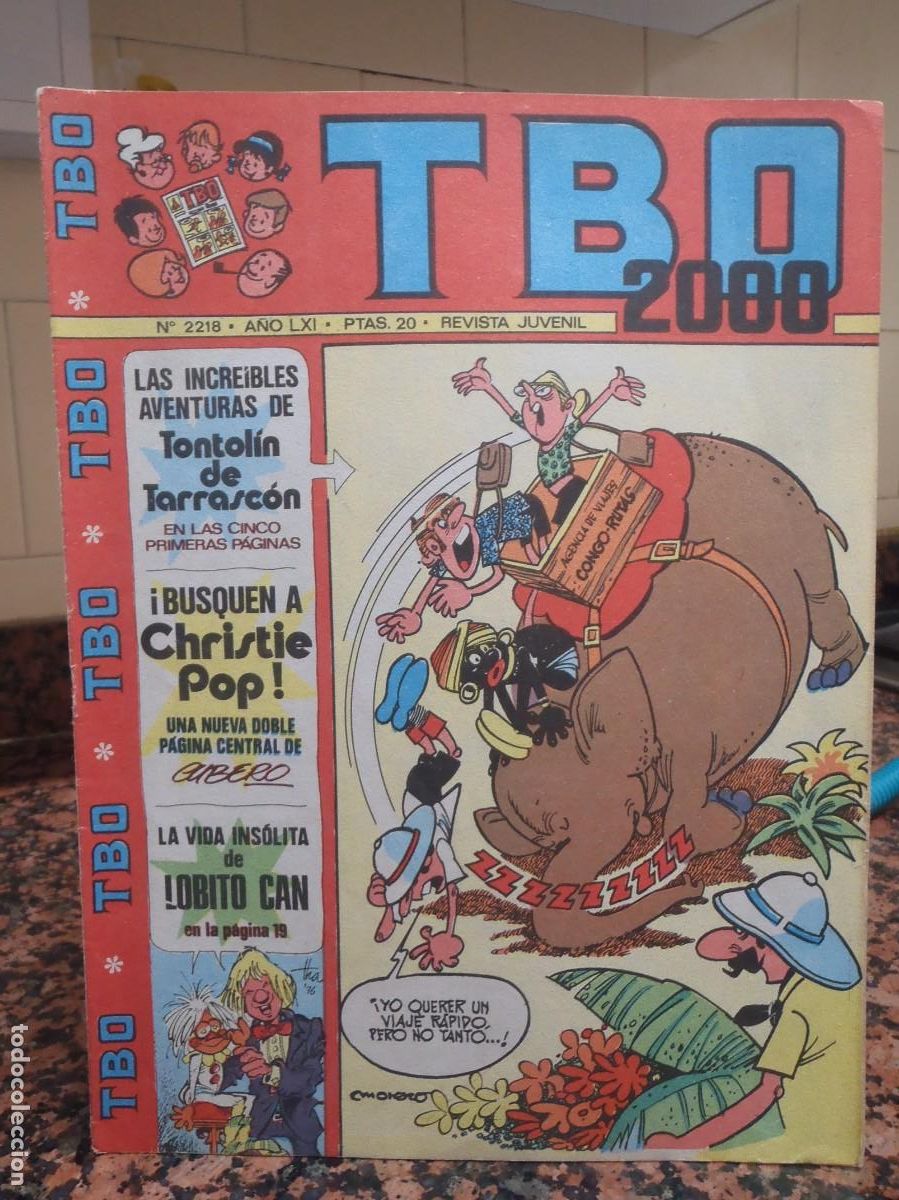 Tebeos: TBO - N&ordm; 2218 - BUIGAS 1977 - Foto 1