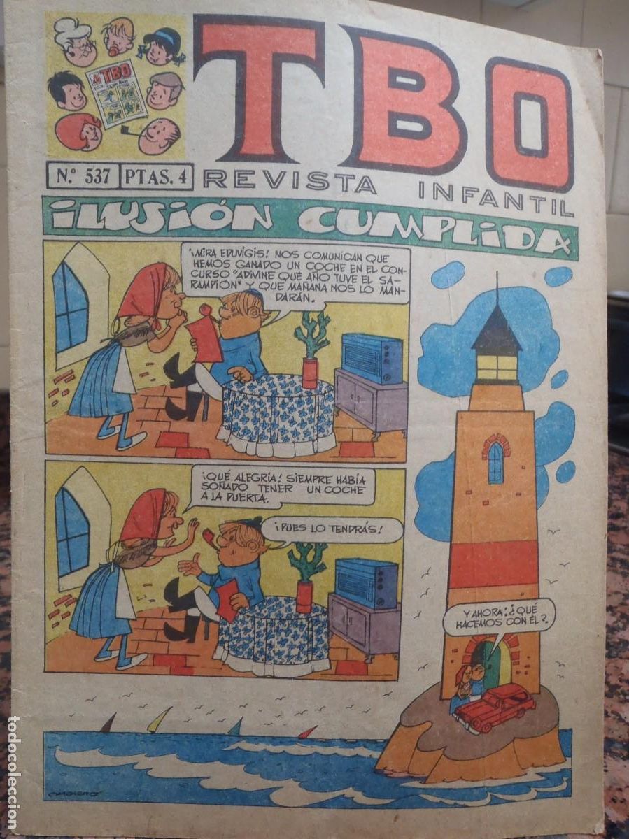 Tebeos: TBO - N&ordm; 537 - BUIGAS 1968 - Foto 1
