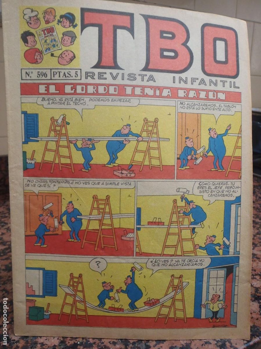 Tebeos: TBO - N&ordm; 596 - BUIGAS 1969 - Foto 1