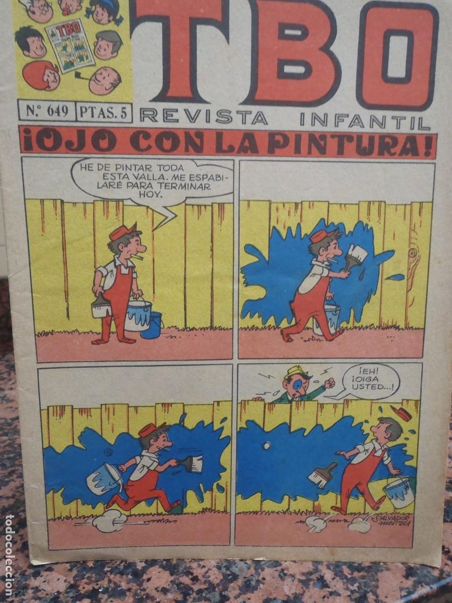 Tebeos: TBO - N&ordm; 649 - BUIGAS 1970 - Foto 1