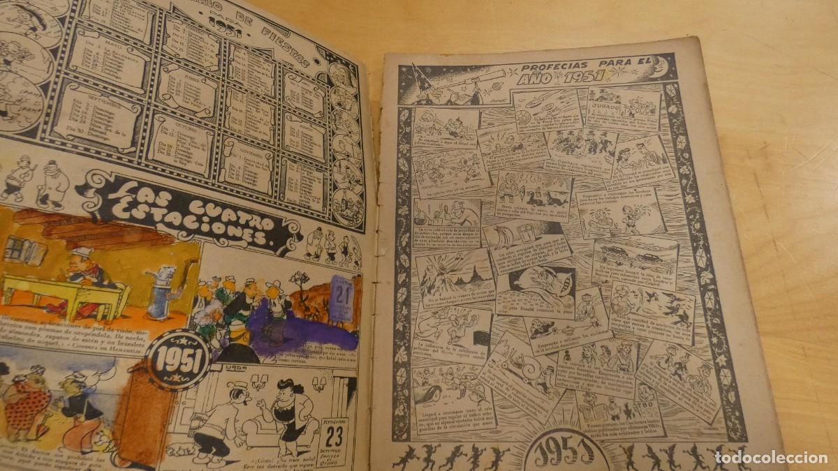 Tebeos: ALMANAQUE TBO 1951 - Foto 2