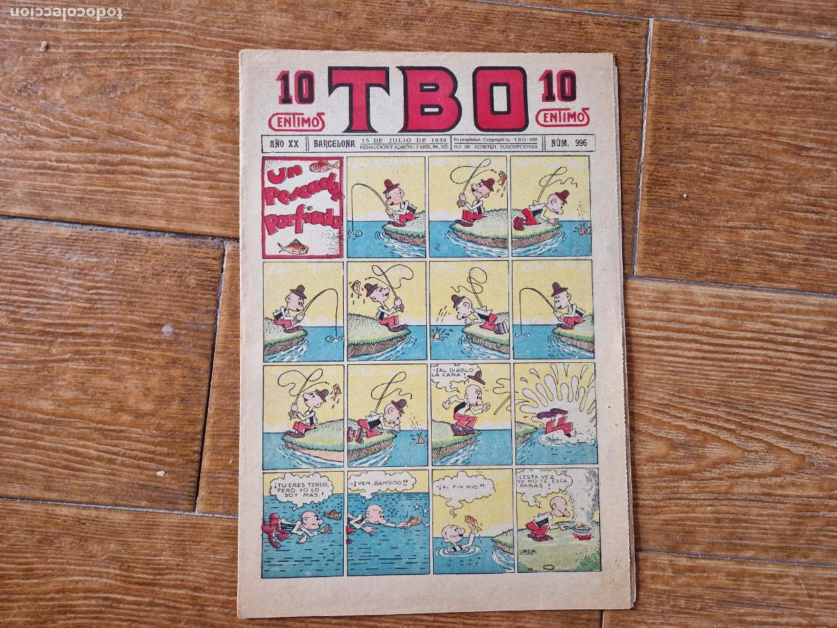 Tebeos: TBO N&ordm; 996 10 C&Eacute;NTIMOS EDITORIAL BUIGAS - Foto 1