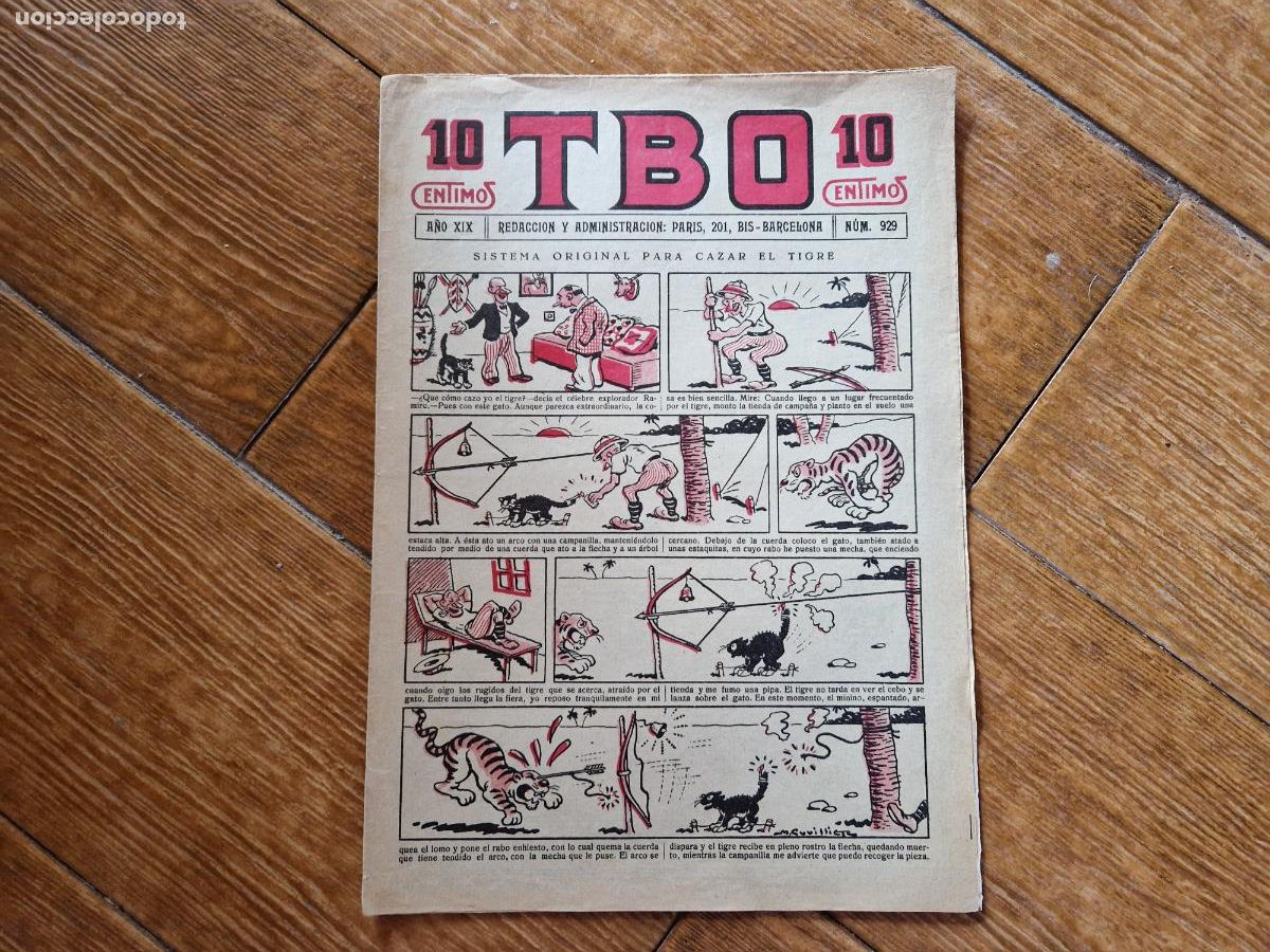 Tebeos: TBO N&ordm; 929 10 C&Eacute;NTIMOS EDITORIAL BUIGAS - Foto 1