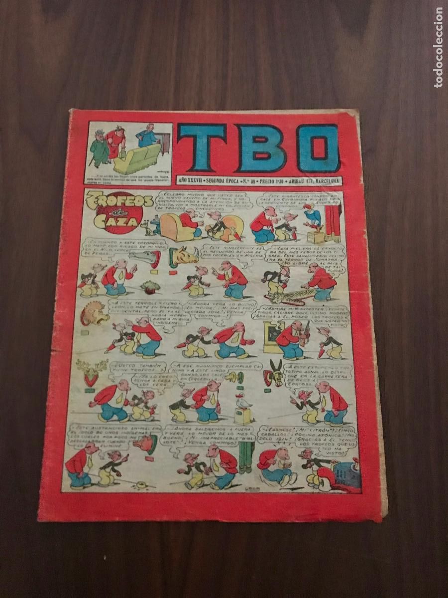 Tebeos: TBO N&ordm; 38 2&ordf; &Eacute;POCA , EDITORIAL BUIGAS - Foto 1