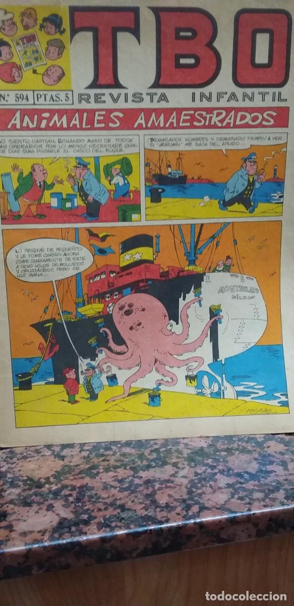 Tebeos: TBO - N&ordm; 594 - BUIGAS 1969 - Foto 1