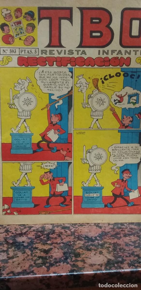 Tebeos: TBO - N&ordm; 593 - BUIGAS 1969 - Foto 1