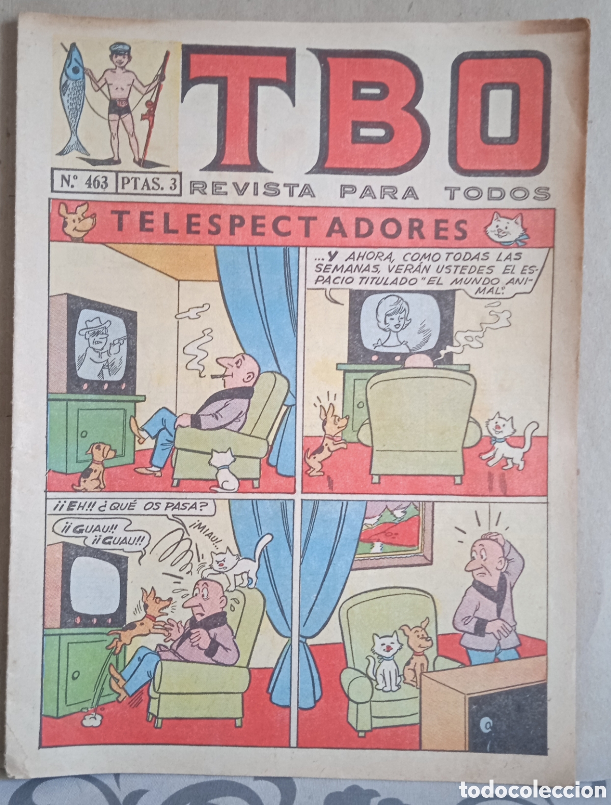 Tebeos: TBO n. 463 Buigas, a&ntilde;o 1966 - Foto 1